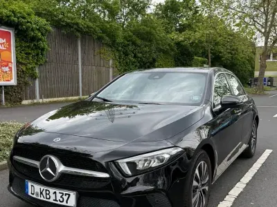 Używany Mercedes A180 AMG Edition 1 136 KM (100 kW) 2019 Czarny Sedan/Limuzyna