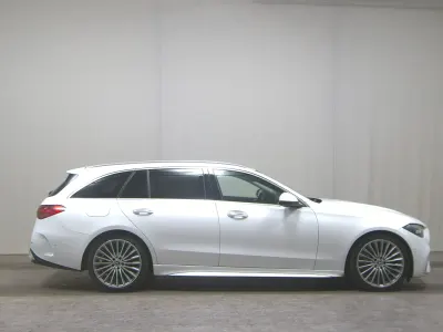 Gebraucht Mercedes C200 AMG line 184 PS (135 kW) 2022 Weiss Kombi