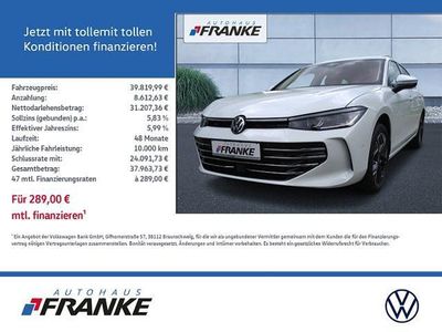 Weiß Gebraucht 2024 VW Passat Elegance Limousine | 39.819 € (Fairer Preis)