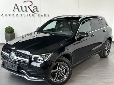 Gebraucht Mercedes GLC300e AMG line 320 PS (235 kW) 2021 Obsidianschwarz SUV