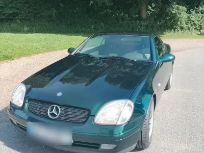 Gebraucht Mercedes SLK230 193 PS (141 kW) 1998 Grün Cabrio