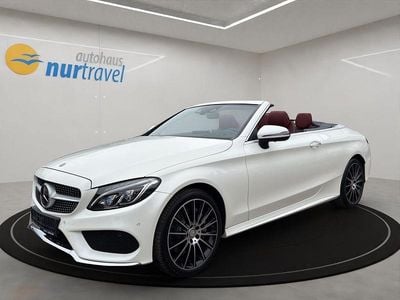 Gebraucht Mercedes C300 AMG line 245 PS (180 kW) 2016 Diamantweiss Cabrio
