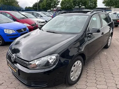 Gebraucht VW Golf VI Comfortline 122 PS (89 kW) 2010 Schwarz Kleinwagen
