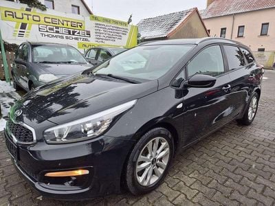 Gebraucht Kia Ceed Sportswagon Edition 7 99 PS (72 kW) 2016 (1k) zilinaschwarz met. Kombi