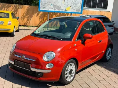 Gebraucht Fiat 500 Lounge 69 PS (50 kW) 2008 Orange Kleinwagen