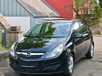 Gebraucht Opel Corsa 80 PS (58 kW) 2008 Schwarz Kleinwagen