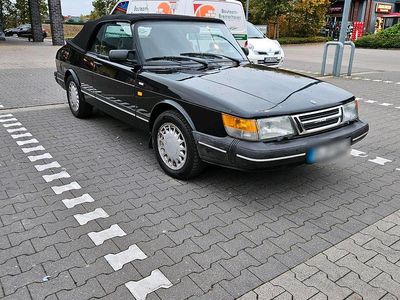 Gebraucht Saab 900 Cabriolet 126 PS (92 kW) 1990 Schwarz Cabrio