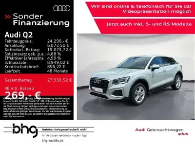 Gebraucht Audi Q2 Advanced Plus 116 PS (85 kW) 2025 Silber SUV