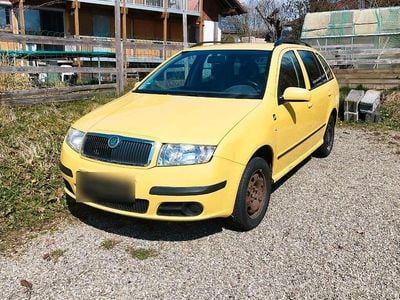 Gebraucht Skoda Fabia 75 PS (55 kW) 2005 Gelb Kombi