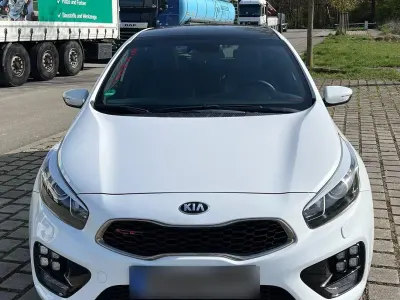 Brugt Kia Ceed GT-Track 204 HK (150 kW) 2017 Hvid Hatchback