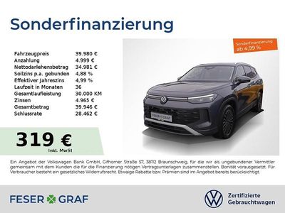 Gebraucht VW Tayron Life 150 PS (110 kW) 2025 Delfingrau metallic SUV