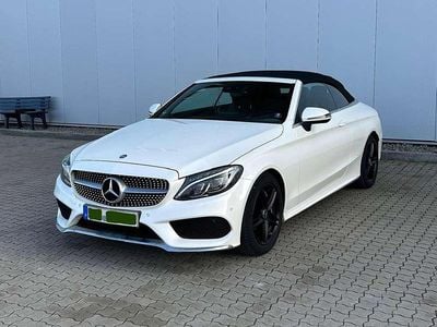 Gebraucht Mercedes C250 AMG line 204 PS (150 kW) 2017 Weiß Cabrio