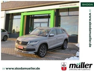 Grau (stahl grau) Gebraucht 2021 Skoda Kodiaq Scout 4x4 SUV | 31.990 € (Fairer Preis)