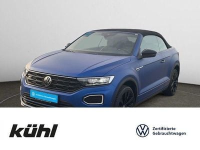 Gebraucht VW T-Roc Cabriolet R-line Edition 150 PS (110 kW) 2021 Blau Cabrio