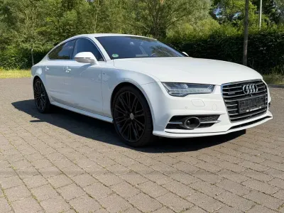 Gebraucht Audi A7 Sportback Sport 320 PS (235 kW) 2018 Weiß Kleinwagen