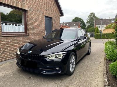 Begagnad BMW 318 Sport Line 150 HK (110 kW) 2019 Svart Kombi