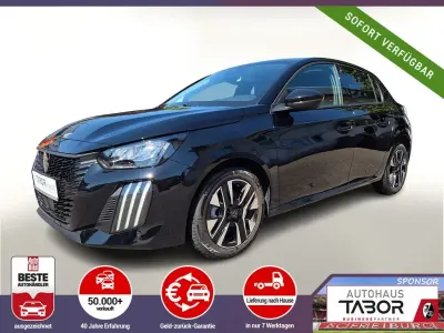 Neu Peugeot 208 Allure 101 PS (74 kW) 2025 Schwarz Kleinwagen