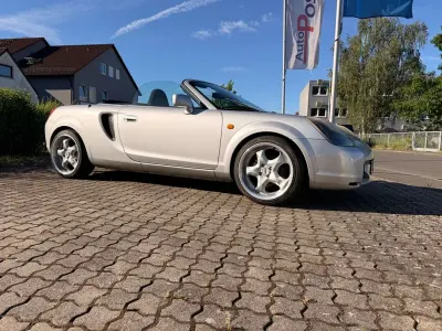 Gebraucht Toyota MR2 140 PS (102 kW) 2000 Silber Cabrio