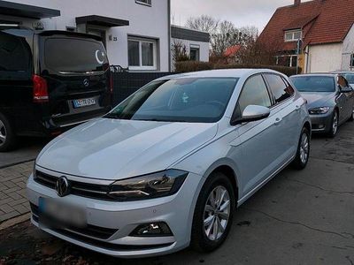 Gebraucht VW Polo Comfortline 95 PS (69 kW) 2019 Weiß Kleinwagen