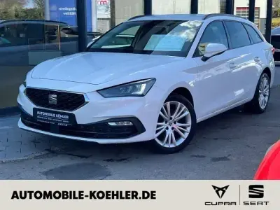 Gebraucht Seat Leon Style 131 PS (96 kW) 2022 Candy weiss Kombi