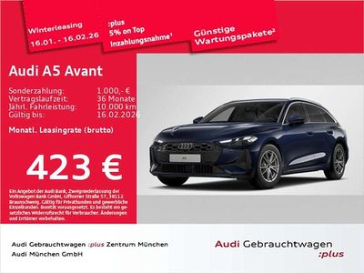 Firmamentblau metallic Gebraucht 2025 Audi A5 Sport Kombi | 49.929 € (Guter Preis)