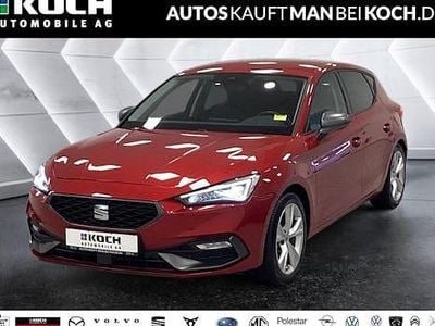 Usata Seat Leon FR 150 CV (110 kW) 2021 Rosso Berlina