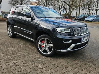 Gebraucht Jeep Grand Cherokee Summit 250 PS (183 kW) 2016 Schwarz SUV