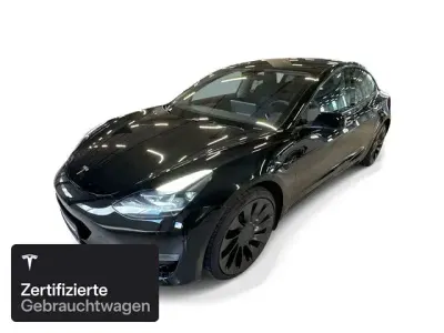 Gebraucht Tesla Model 3 Performance 377 kW (513 PS) 2023 Solid black Limousine
