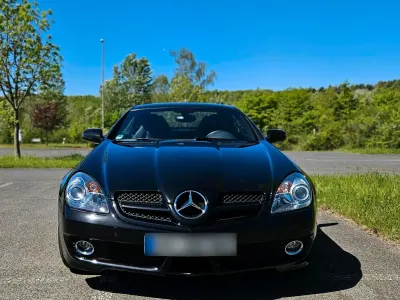 Usata Mercedes SLK200 184 CV (135 kW) 2008 Nero Cabrio