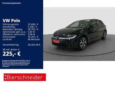 Usata VW Polo R-line 110 CV (80 kW) 2023 Nero Berlina