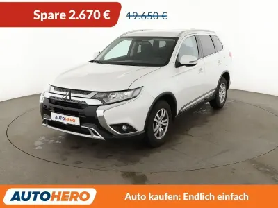 Gebraucht Mitsubishi Outlander Diamant Edition 150 PS (110 kW) 2020 Weiß SUV