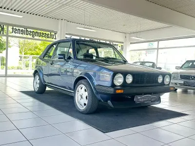 Gebraucht VW Golf Cabriolet Karmann 72 PS (52 kW) 1987 Blau Cabrio