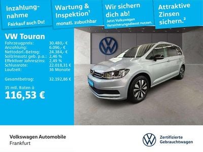 Second-hand VW Touran Goal 150 CP (110 kW) 2025 Argintiu Monovolum