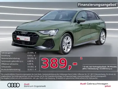 Gebraucht Audi A3 S-Line 116 PS (85 kW) 2025 Grün metallic Limousine