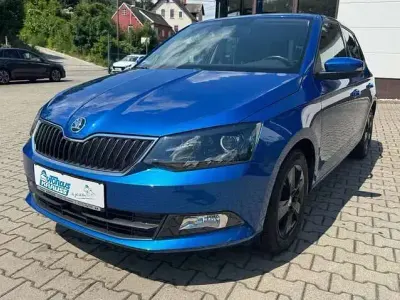 Gebraucht Skoda Fabia Style 110 PS (80 kW) 2018 Raceblau metallic Kleinwagen