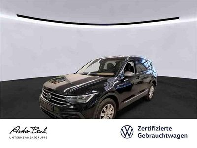 Deep black perleffekt Gebraucht 2022 VW Tiguan Allspace Life SUV | 27.980 € (Fairer Preis)