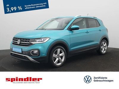 Blau Gebraucht 2021 VW T-Cross Style SUV | 20.980 € (Fairer Preis)
