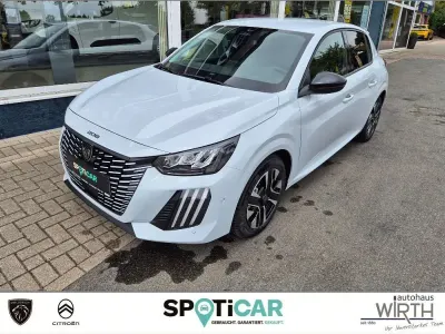 Neu Peugeot 208 Allure 101 PS (74 kW) 2025 Weiß Kleinwagen