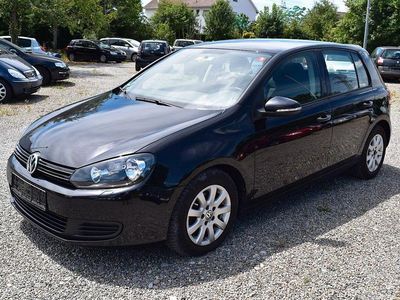 Gebraucht VW Golf VI Comfortline 122 PS (89 kW) 2010 Schwarz Kleinwagen