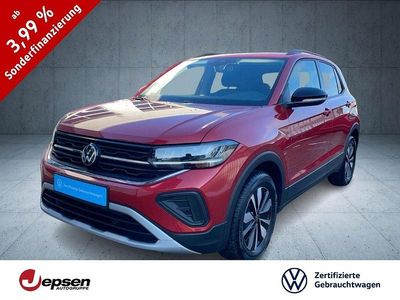Kings red metallic Gebraucht 2025 VW T-Cross Goal SUV | 23.970 € (Fairer Preis)