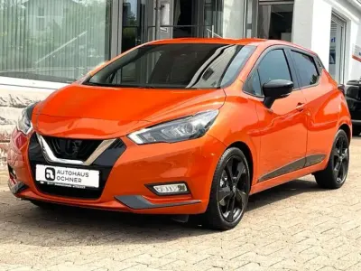 Gebraucht Nissan Micra 92 PS (67 kW) 2021 Orange Kleinwagen