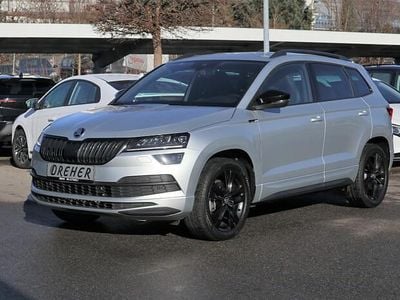 Gebraucht Skoda Karoq SportLine 190 PS (139 kW) 2019 Brilliantsilber metallic SUV