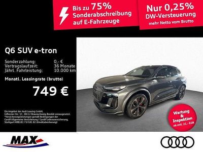 Nuova Audi Q6 e-tron S-Line 225 kW (306 CV) 2025 Grigio SUV