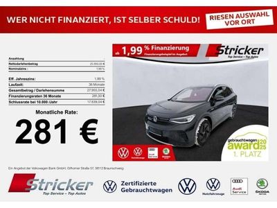 Gebraucht VW ID.4 150 kW (204 PS) 2020 Mangangrau metallic schwarz SUV