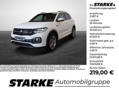Usata VW T-Cross R-line 110 CV (80 kW) 2023 Bianco SUV