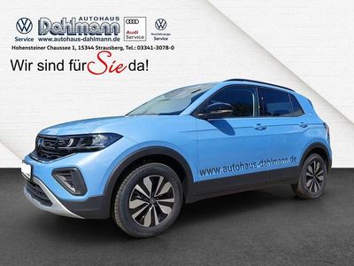 Gebraucht VW T-Cross Goal 116 PS (85 kW) 2025 Clear blue metallic SUV