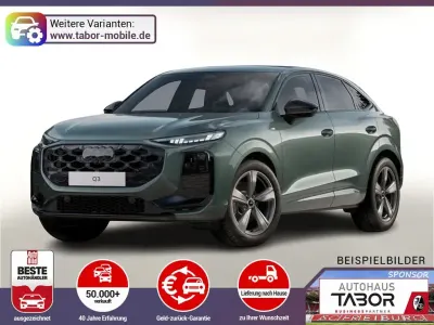 Neu Audi Q3 Sportback Comfort 204 PS (150 kW) 2026 Grün SUV