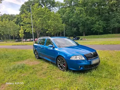 Gebraucht Skoda Octavia RS 200 PS (147 kW) 2006 Blau Kombi