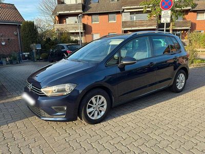 Gebraucht VW Golf Sportsvan Comfortline 110 PS (80 kW) 2015 Blau Van / Kleinbus