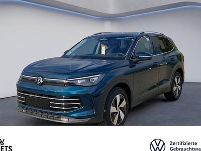 Nightshade blue metallic Gebraucht 2024 VW Tiguan Elegance SUV | 39.995 € (Fairer Preis)